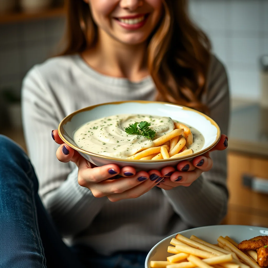 A 15-Minute Gorgonzola Parsley Sauce to Elevate Any Meal! – vegetarian recipe