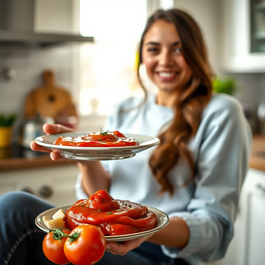 Sugar-Free Pressure Cooker Ketchup – vegetarian recipe