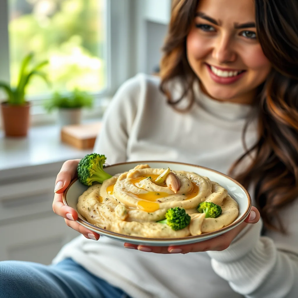 Creamy Instant Pot Romanesco Purée – vegetarian recipe