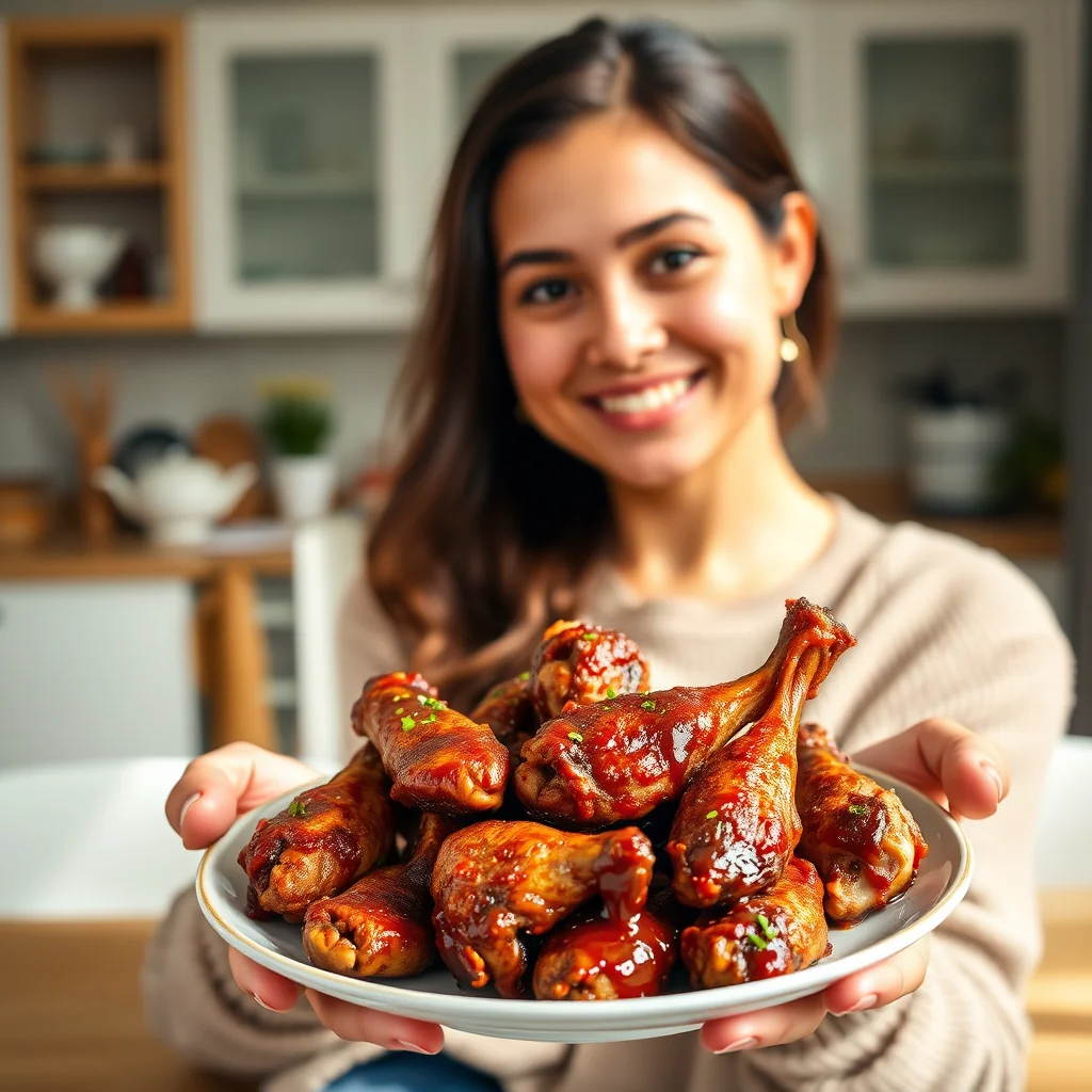 Instant Pot Crispy BBQ Chicken Wings (Keto, Sugar-Free) – vegetarian recipe