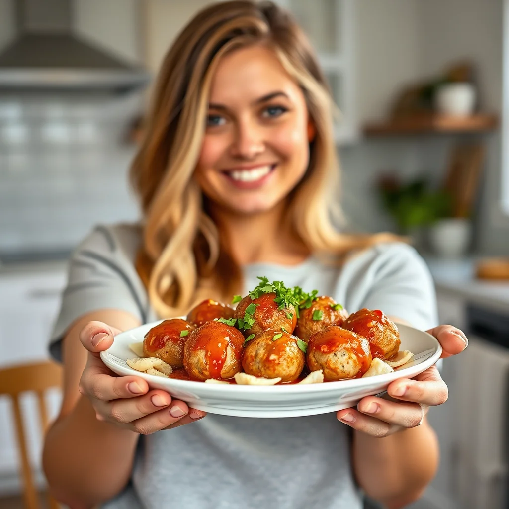 Spicy, Saucy, and Seriously Simple Buffalo Chicken Meatballs – vegetarian recipe
