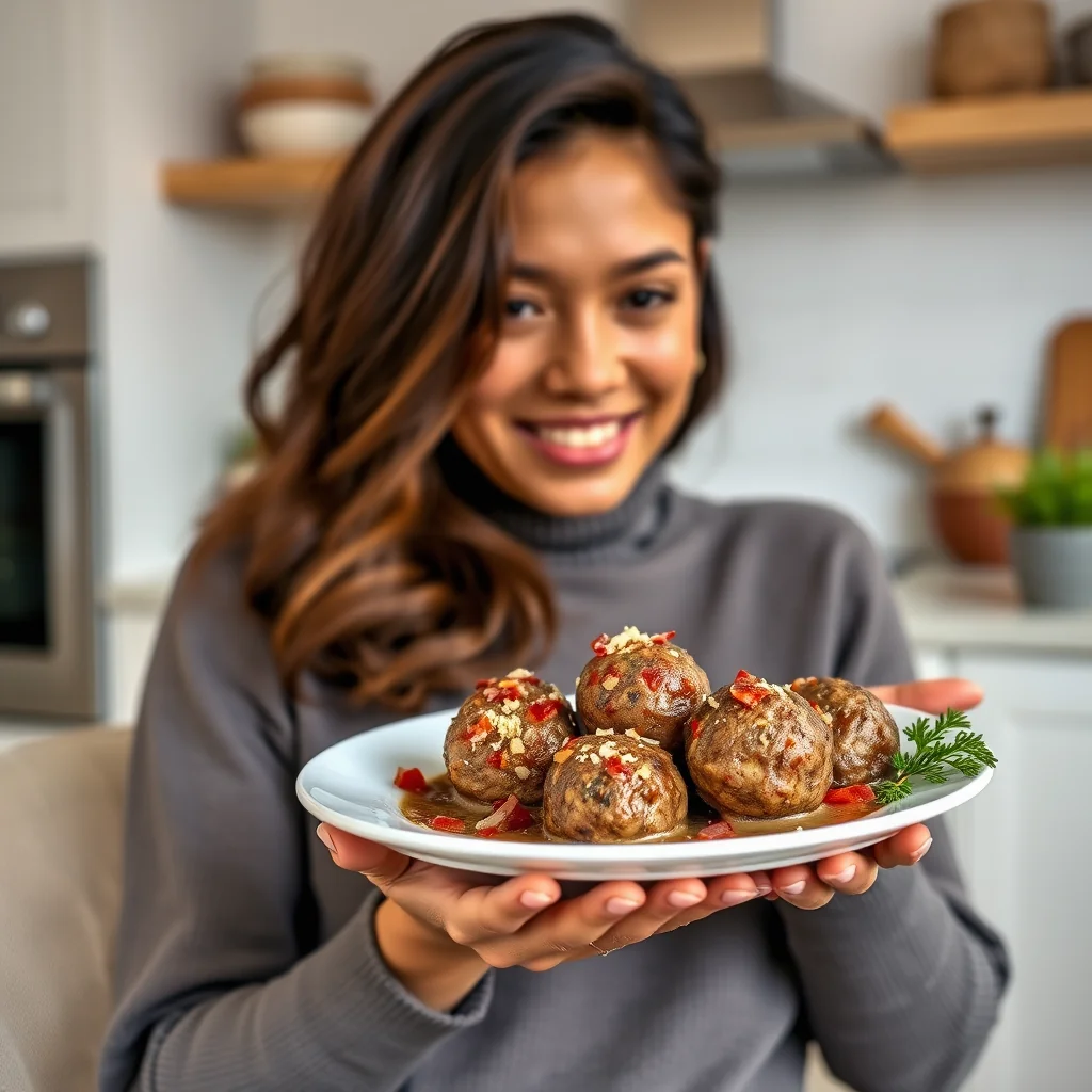 Instant Pot Keto Meatballs – vegetarian recipe