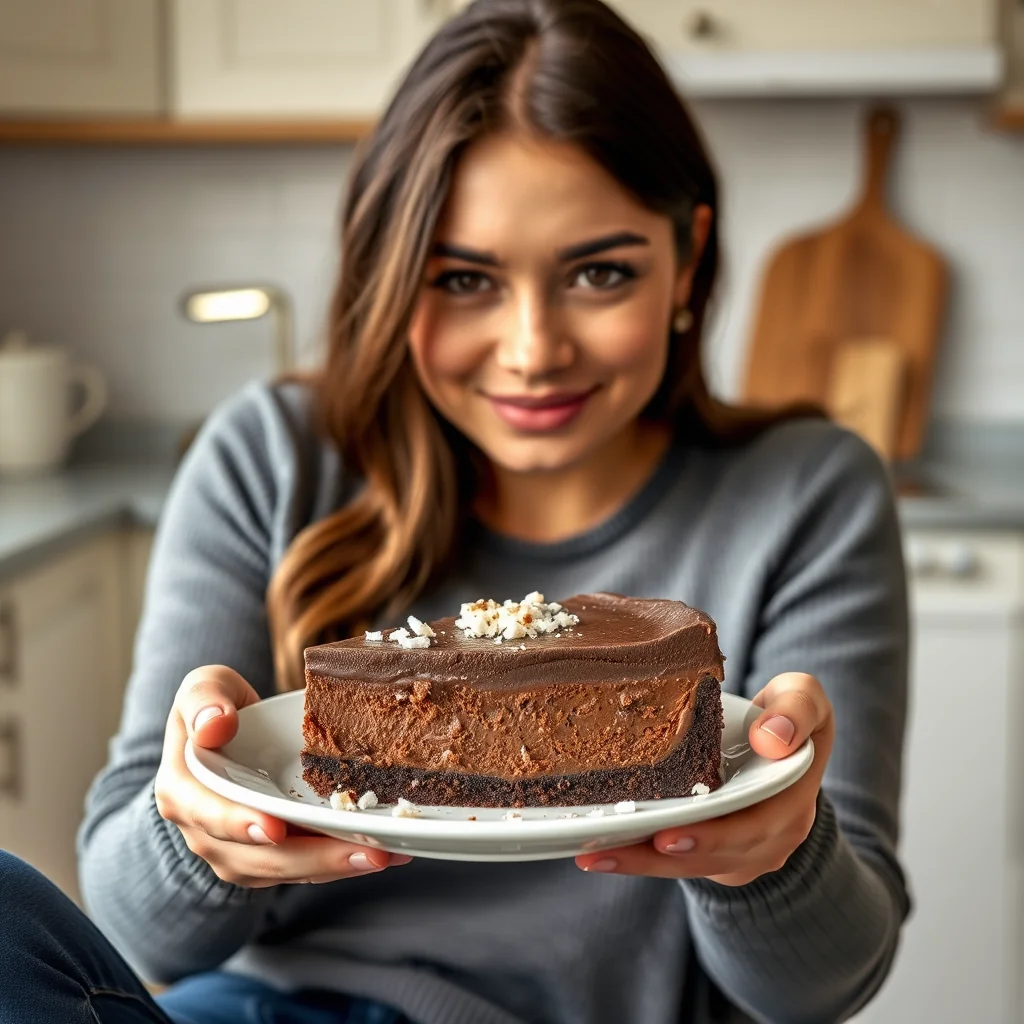 Instant Pot Keto Chocolate Cheesecake – vegetarian recipe