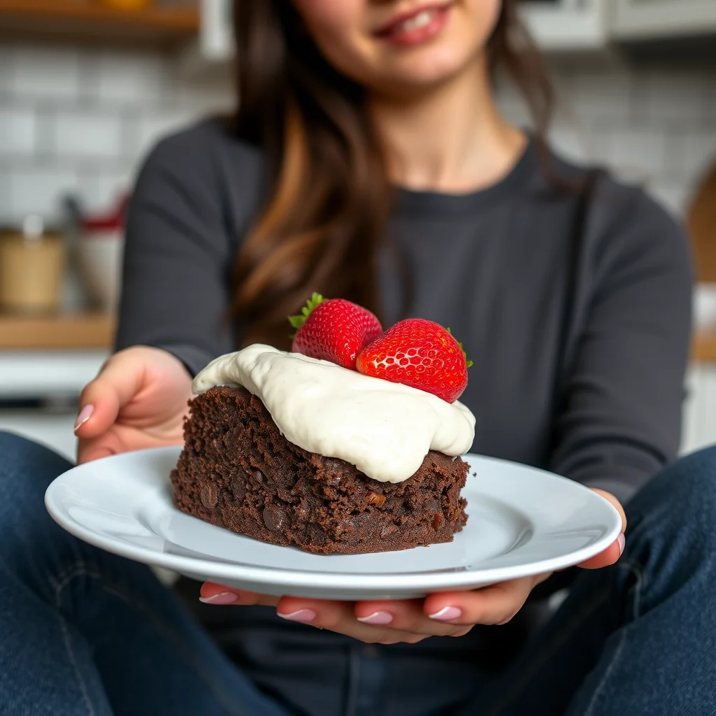 Instant Pot Keto Chocolate Strawberry Cake – vegetarian recipe