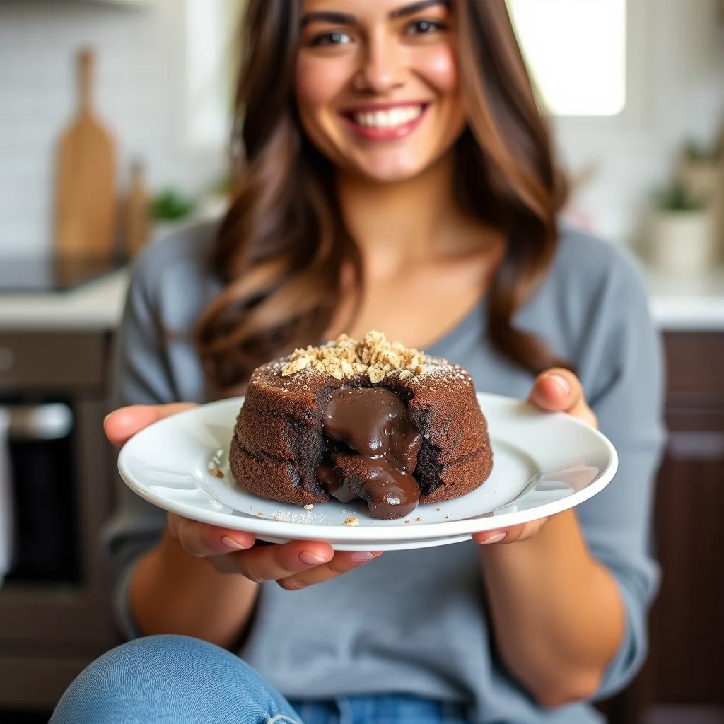 Instant Pot Keto Chocolate Lava Cakes – vegetarian recipe
