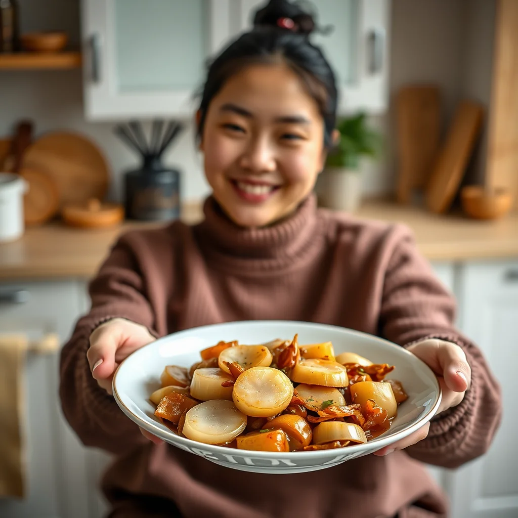 How to Make Korean Braised Turnips: Easy, Flavorful Guide – vegetarian recipe