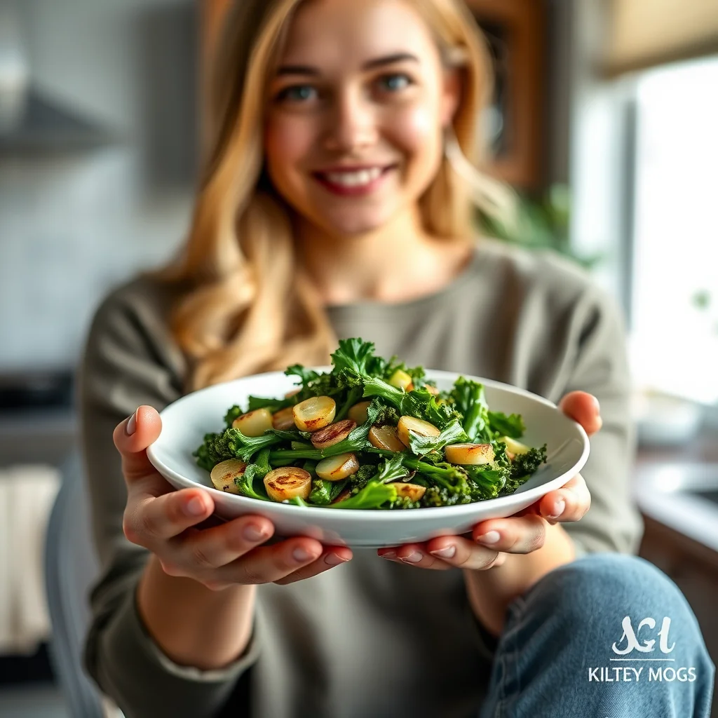 Garlic Sautéed Rapini: A Simple, Flavor-Packed – vegetarian recipe
