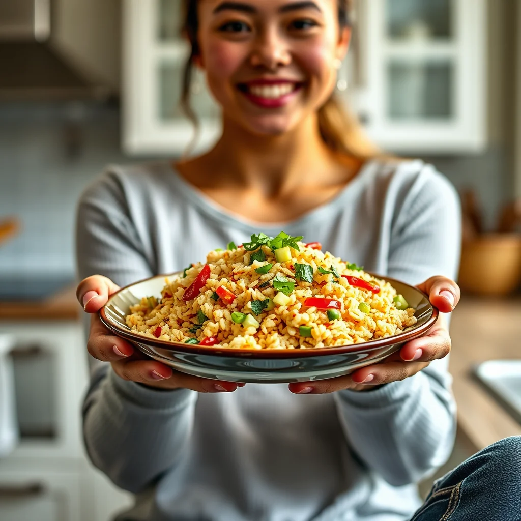 Coconut Cauli Fried Rice: Easy, Low-Carb Comfort – vegetarian recipe