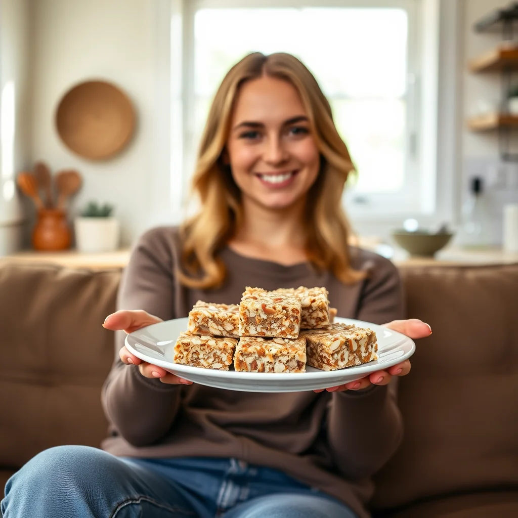 Instant Pot Keto Almond Bars – vegetarian recipe