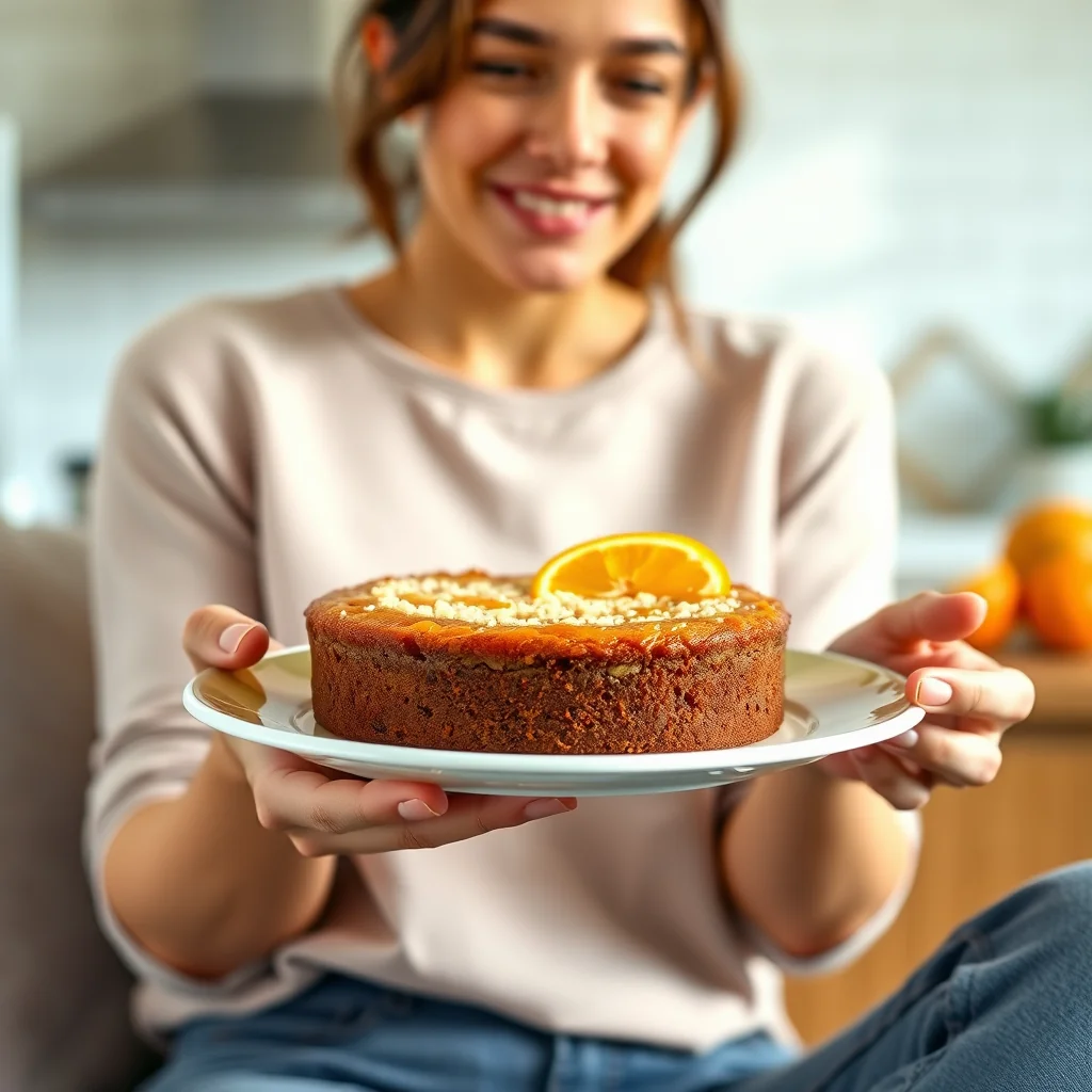 Instant Pot Orange Almond Cake (Keto) – vegetarian recipe