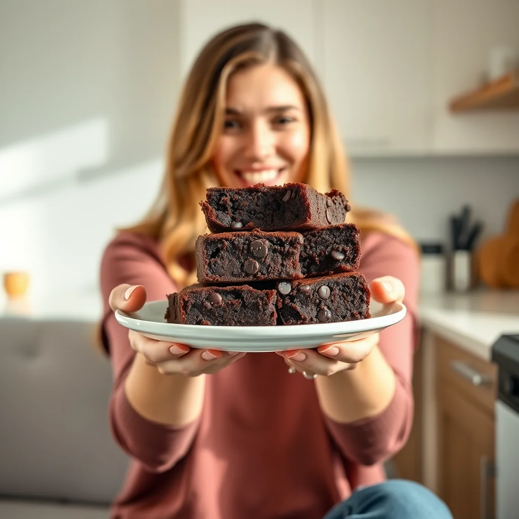 Instant Pot Keto Brownies (Rich & Fudgy) – vegetarian recipe