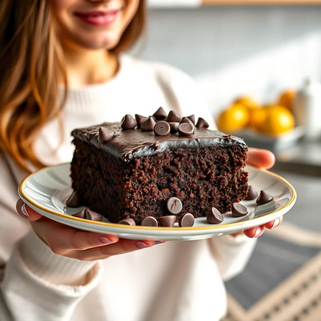 5-Minute Instant Pot Fudgy Chocolate Cake – vegetarian recipe