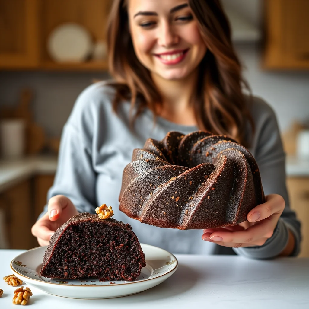 Keto Chocolate Bundt Cake (Instant Pot) – vegetarian recipe