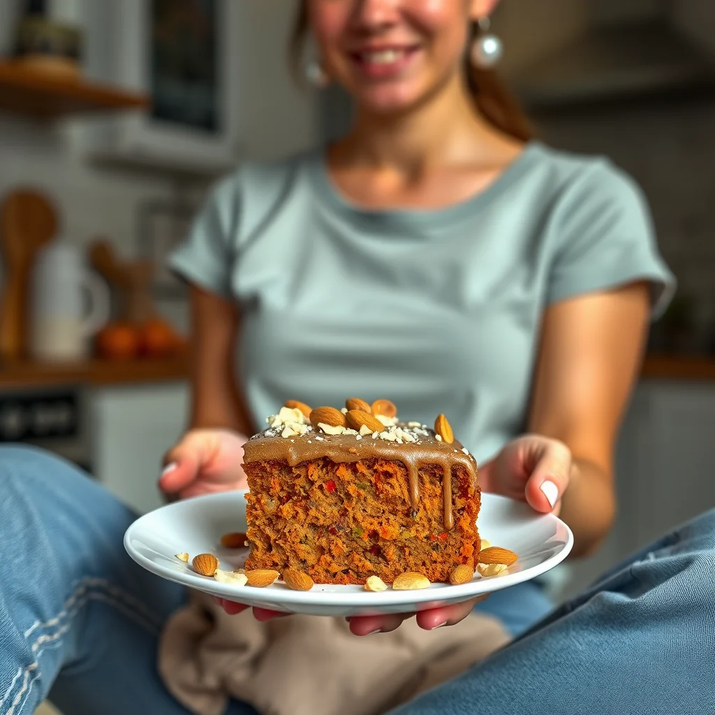 Instant Pot Keto Carrot Cake – vegetarian recipe