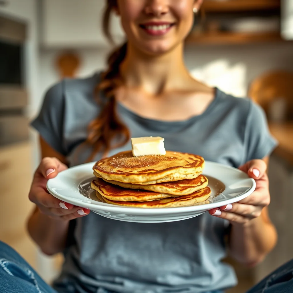 Instant Pot Keto Coconut Flour Pancakes – vegetarian recipe