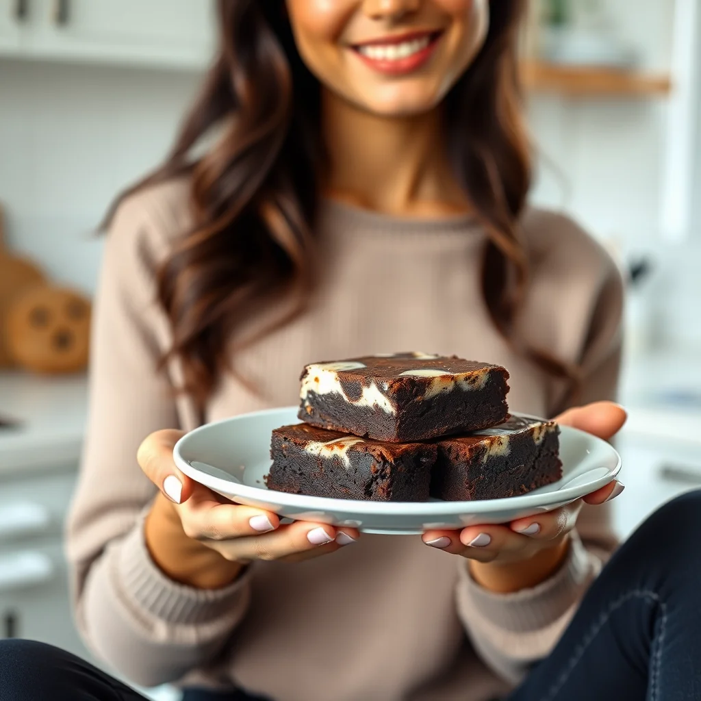 Keto Instant Pot Marble Brownies – vegetarian recipe