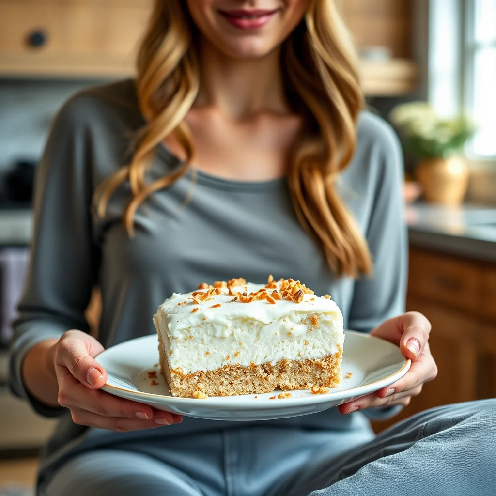 Keto Instant Pot Coconut Cream Cake – vegetarian recipe