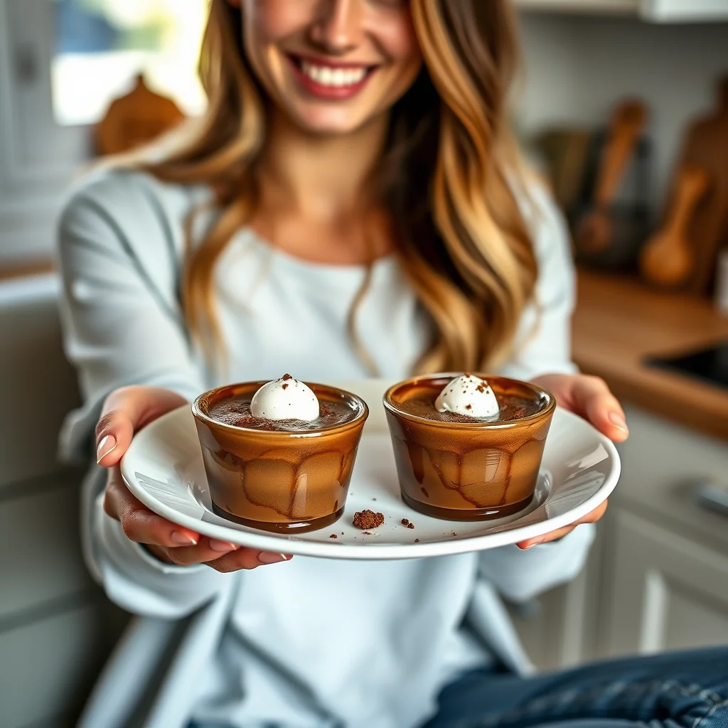 Keto Chocolate Espresso Pots de Crème – vegetarian recipe