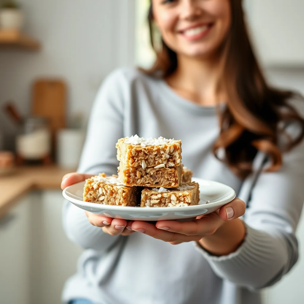 Instant Pot Keto Coconut Bars – vegetarian recipe