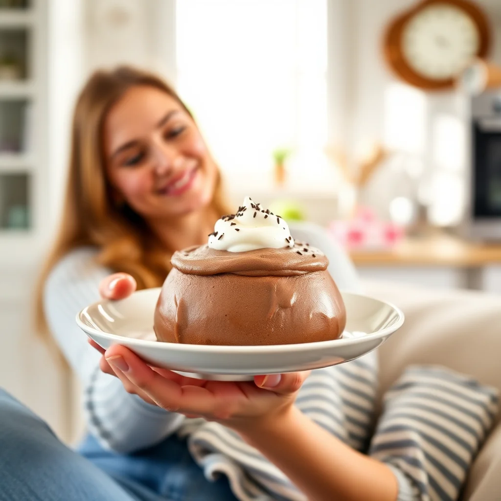 10-Minute Keto Instant Pot Chocolate Mousse – vegetarian recipe