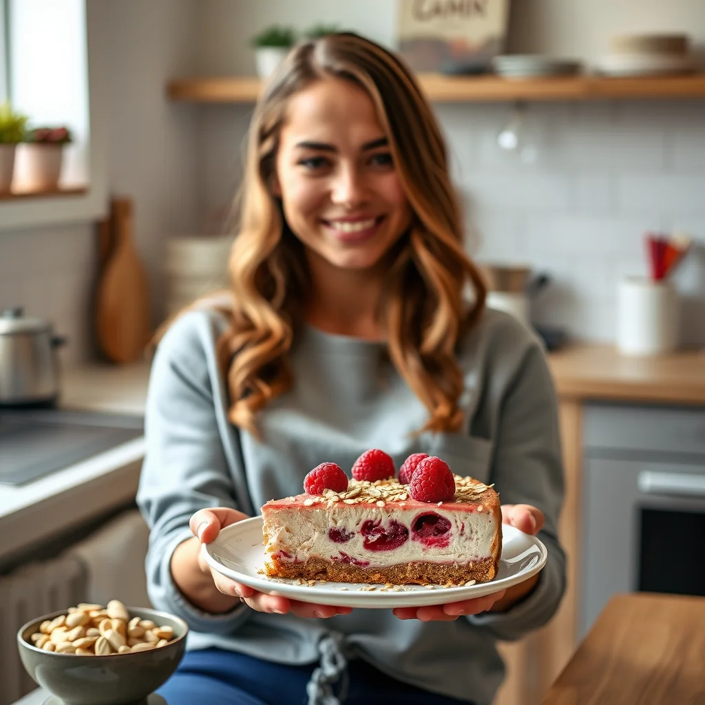 Instant Pot Keto Raspberry Cheesecake – vegetarian recipe