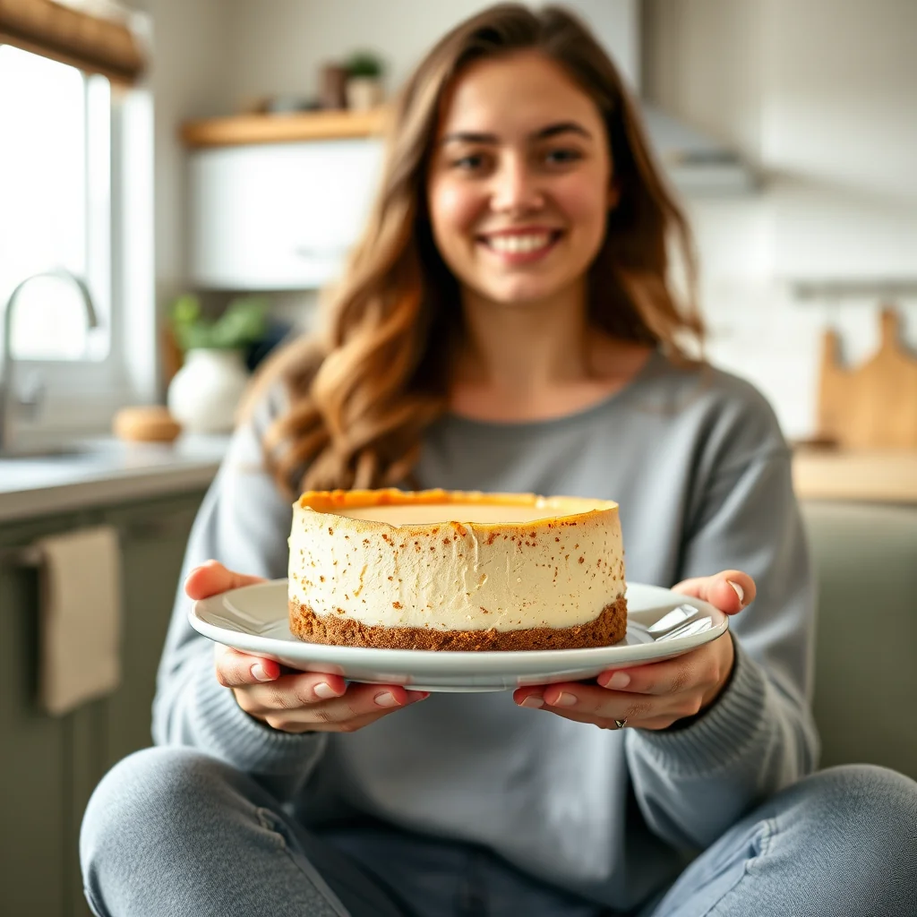 Instant Pot Keto Cheesecake – vegetarian recipe
