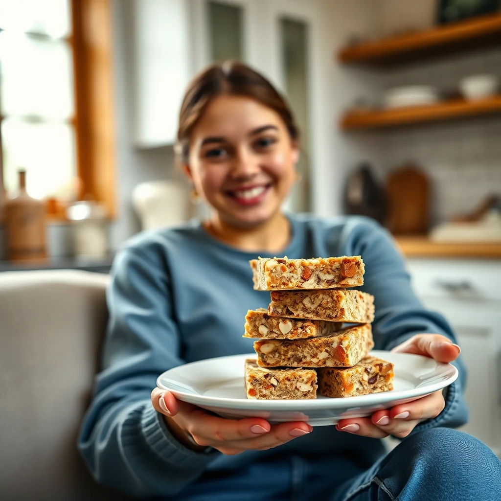 No-Bake Keto Almond Butter Bars – vegetarian recipe
