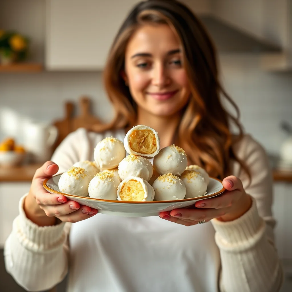 Lemon Coconut Fat Bombs (Keto-Friendly) – vegetarian recipe