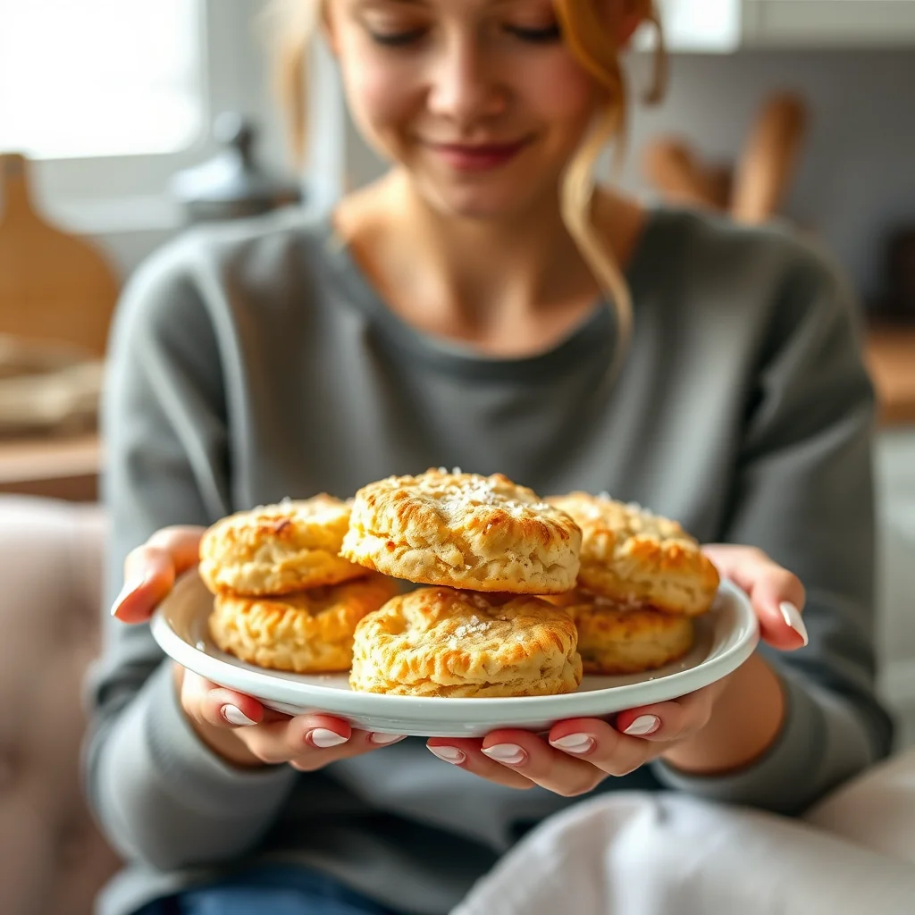 Keto Cheddar Almond Flour Biscuits – vegetarian recipe