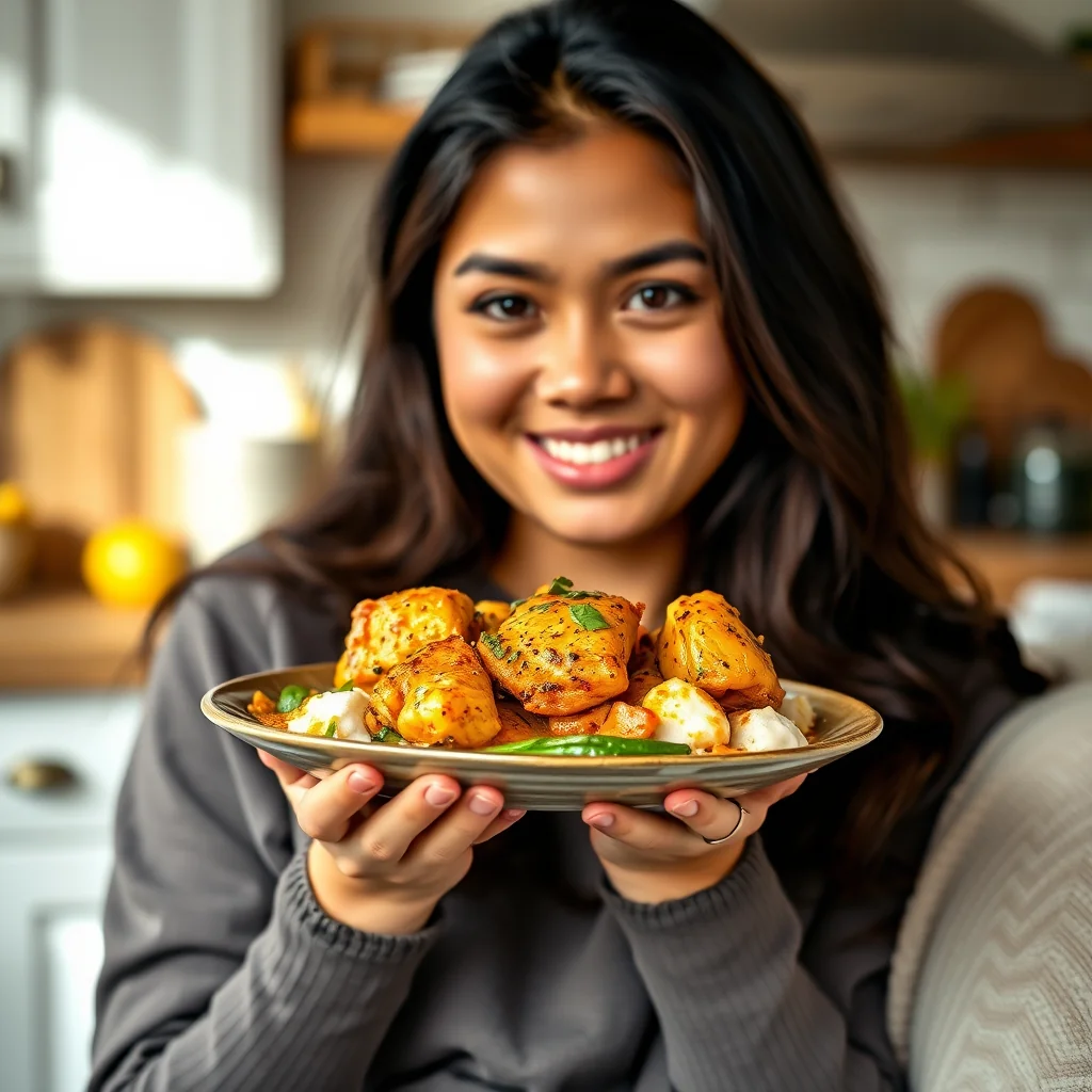 Easy Indian-Style Coconut Butter Chicken – vegetarian recipe