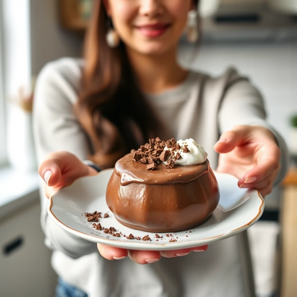 Keto Double Chocolate Pudding – vegetarian recipe