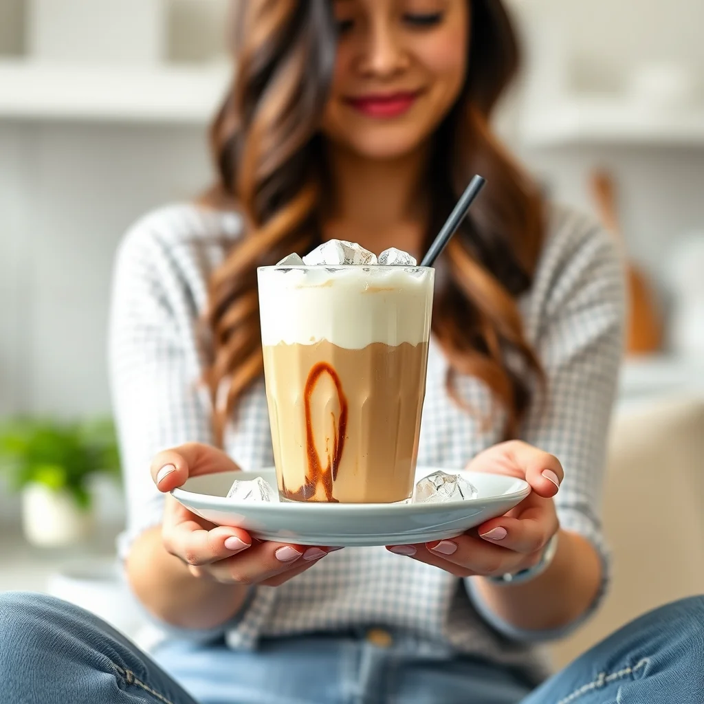 Keto Vanilla Bean Frappé – vegetarian recipe
