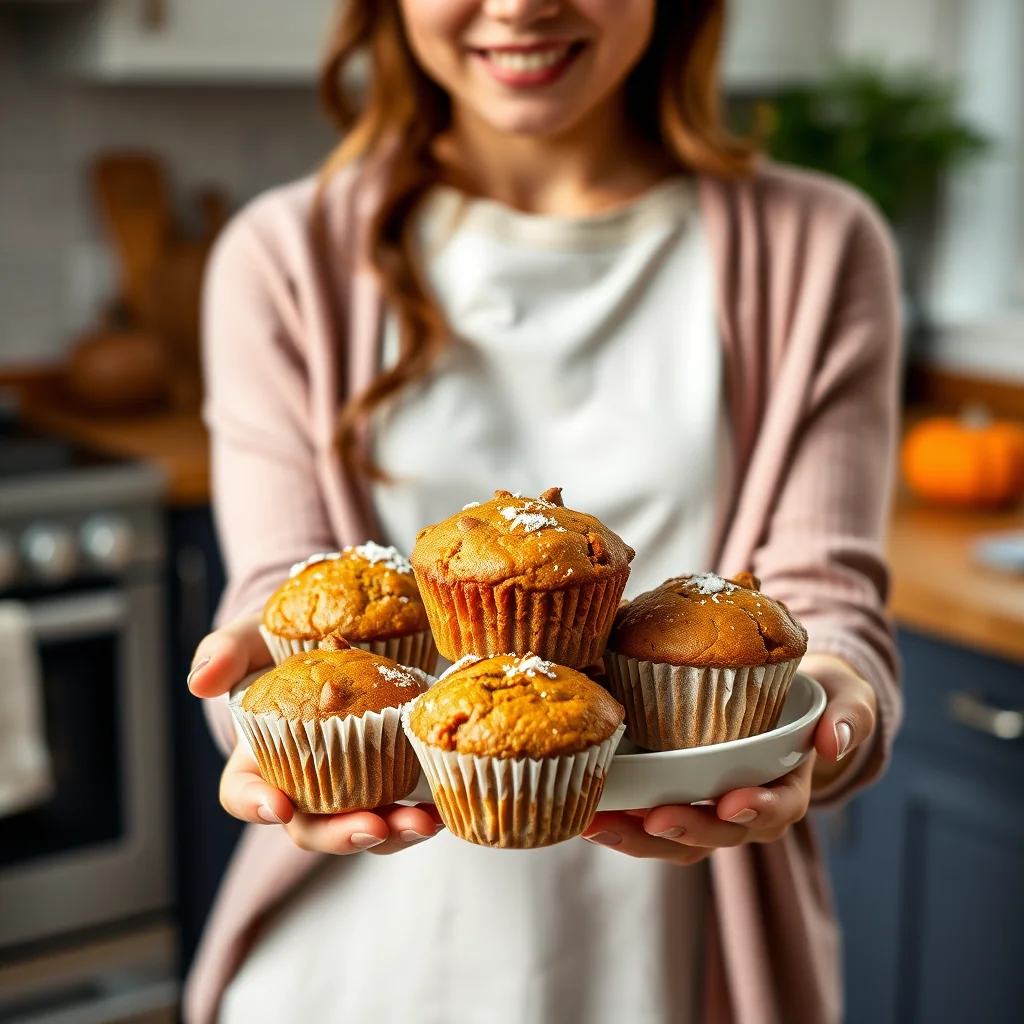 Easy Keto Pumpkin Muffins – vegetarian recipe