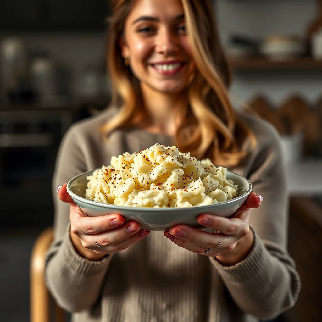Slow-Cooker Cauliflower Mash – vegetarian recipe