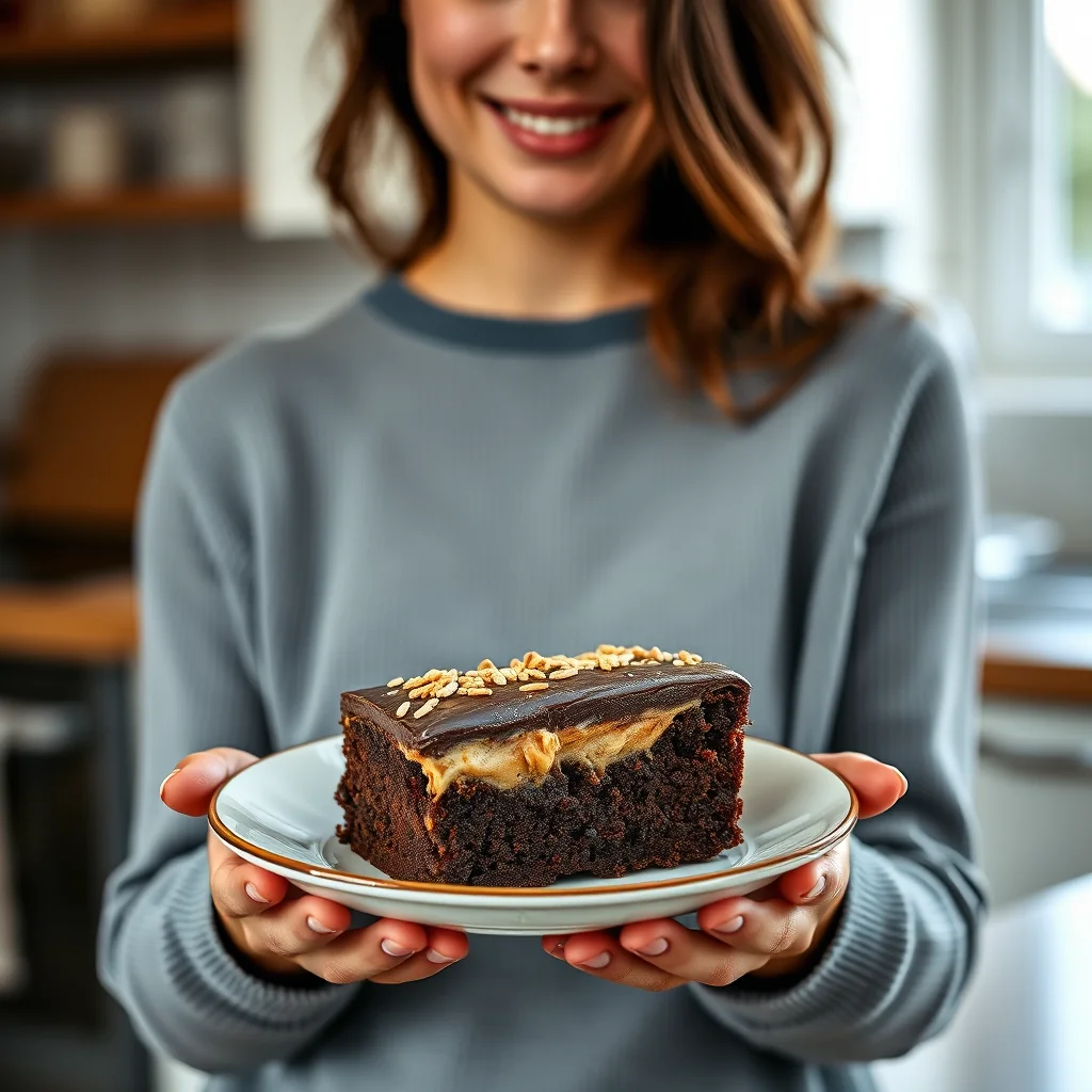 Keto Chocolate Peanut Butter Cake – vegetarian recipe