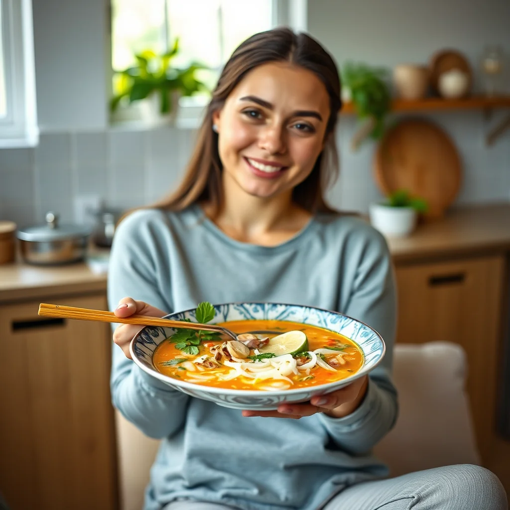 Keto Laksa with Homemade Thai Curry Paste – vegetarian recipe