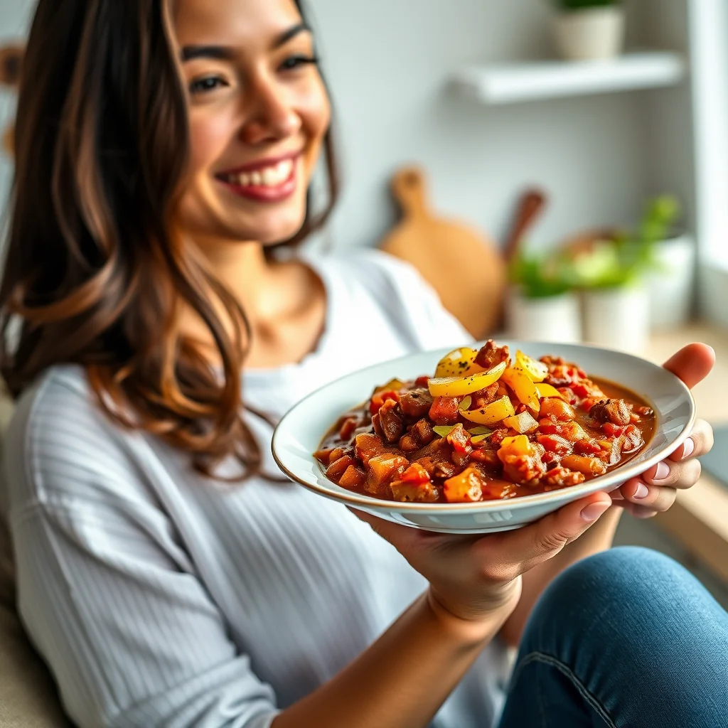 Spicy Low-Carb Chili – vegetarian recipe