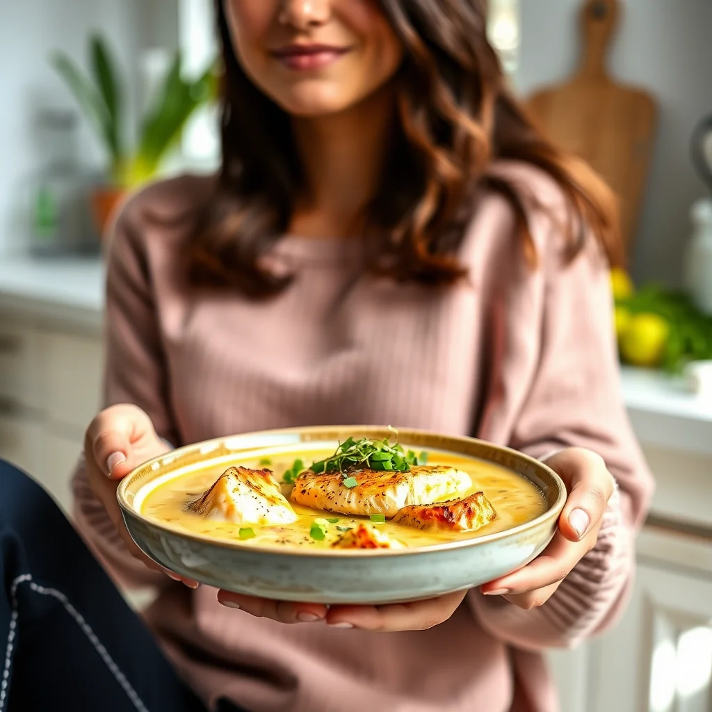Keto Smoked Haddock and Squash Chowder – vegetarian recipe