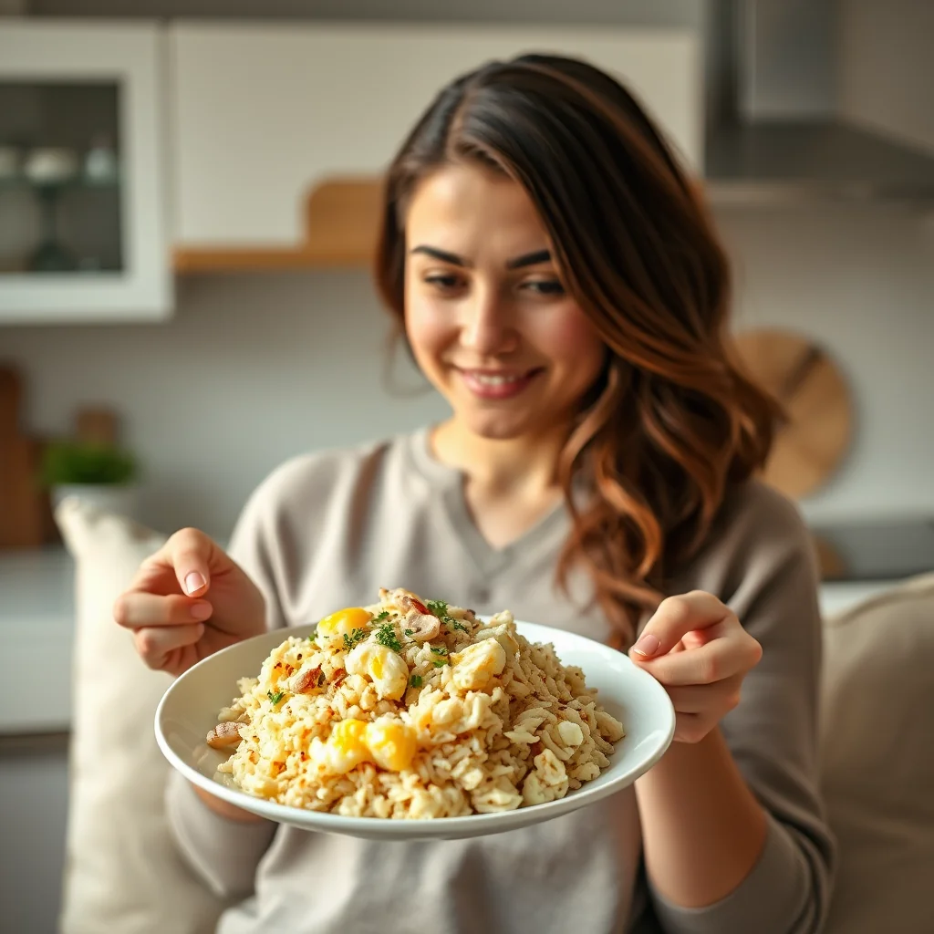 Keto Egg Fried Cauli-Rice – vegetarian recipe