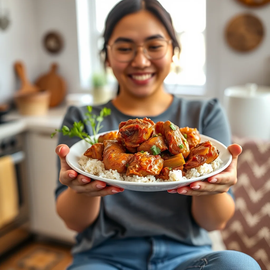 One-Pot Keto Filipino Chicken Adobo – vegetarian recipe