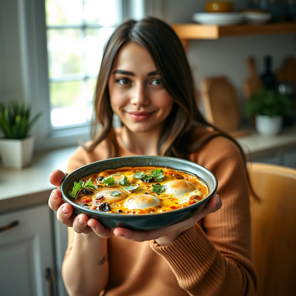 Keto Green Shakshuka – vegetarian recipe