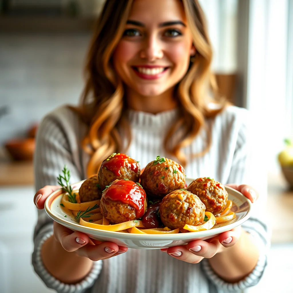 The Ultimate Holiday Appetizer: Cranberry Turkey Meatballs! – vegetarian recipe