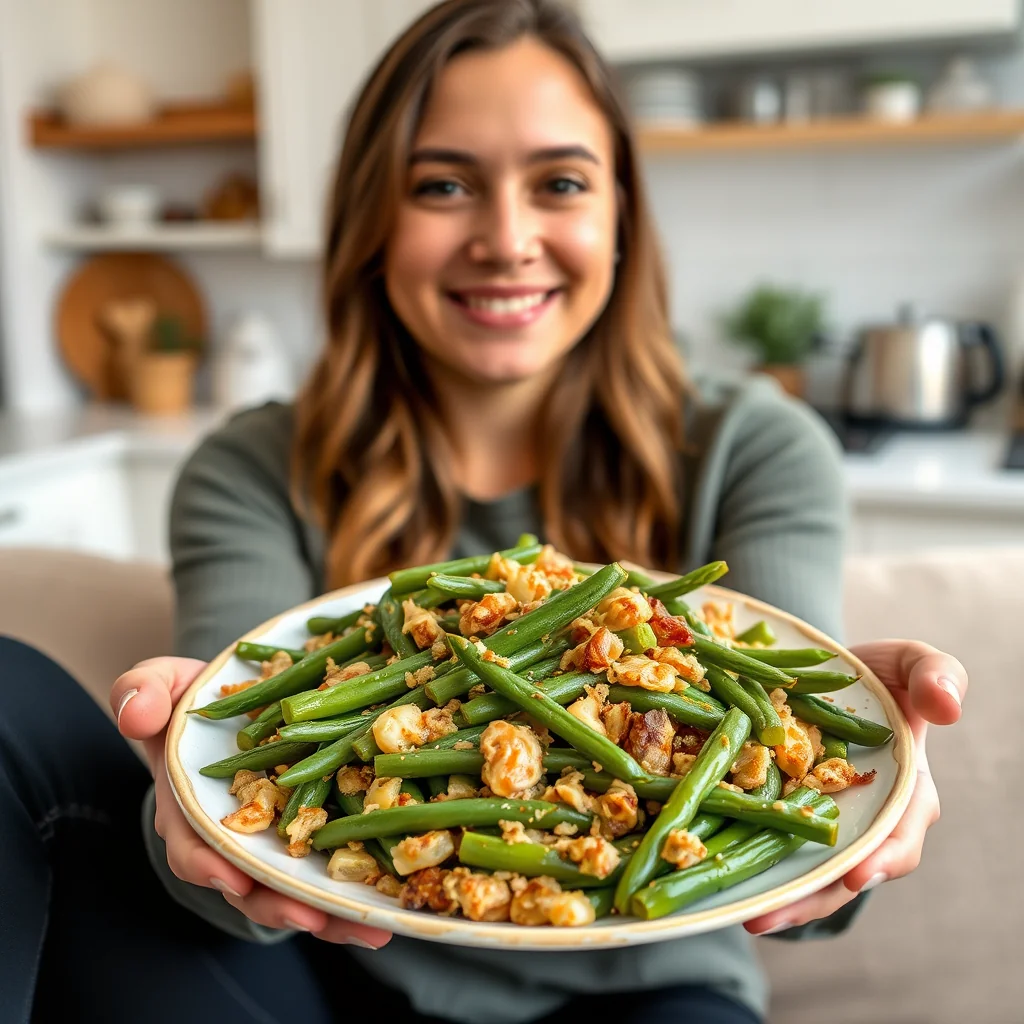 Homemade Keto Green Bean Casserole – vegetarian recipe
