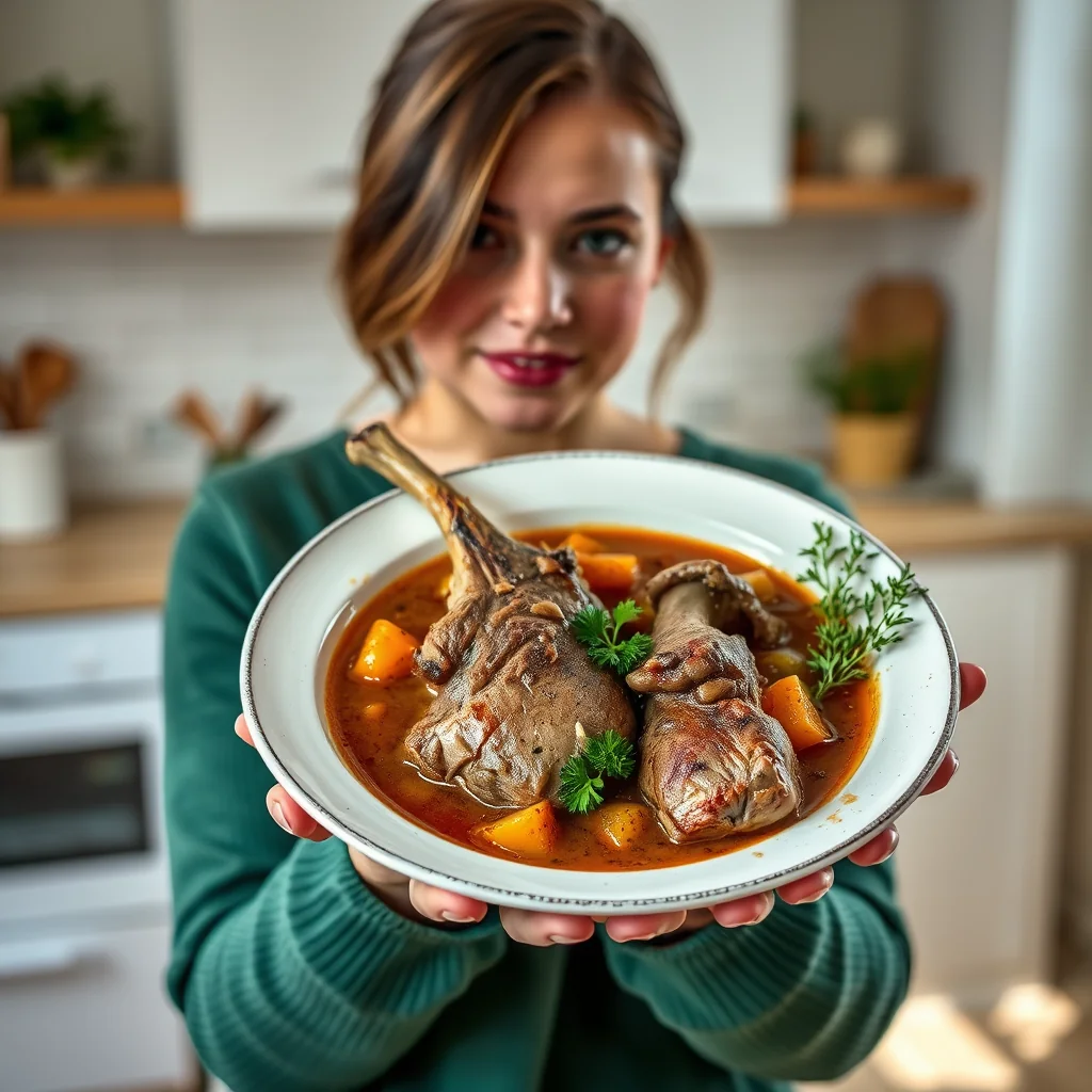 Traditional Irish Stew with Lamb Shanks – vegetarian recipe