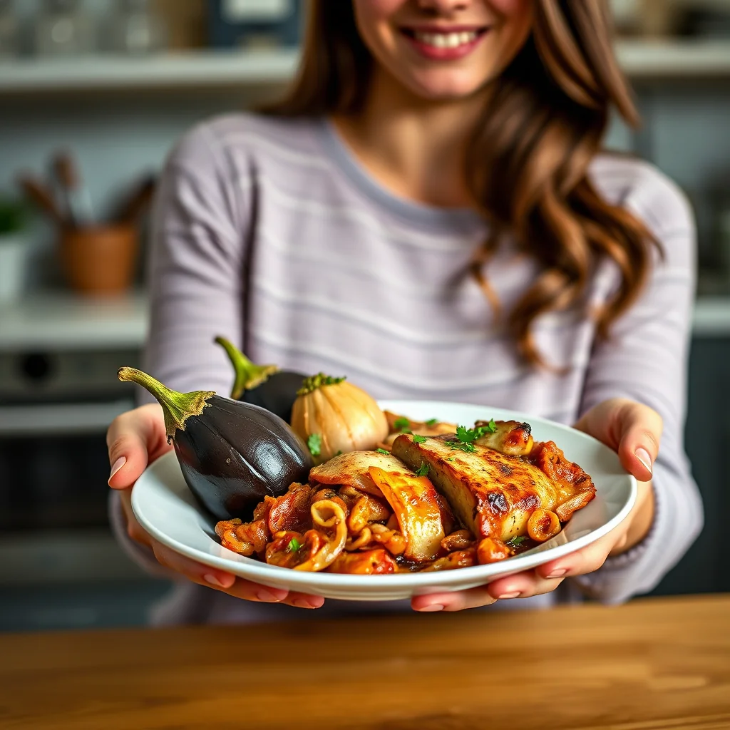 Low-Carb Slow Cooker Moussaka – vegetarian recipe