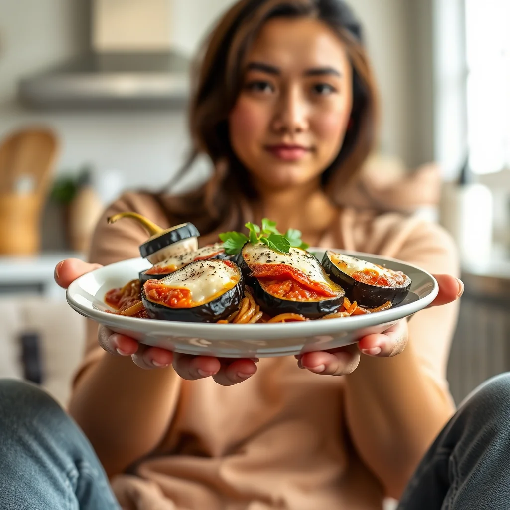 The Ultimate Keto Comfort Food: Slow Cooker Eggplant Parmesa – vegetarian recipe