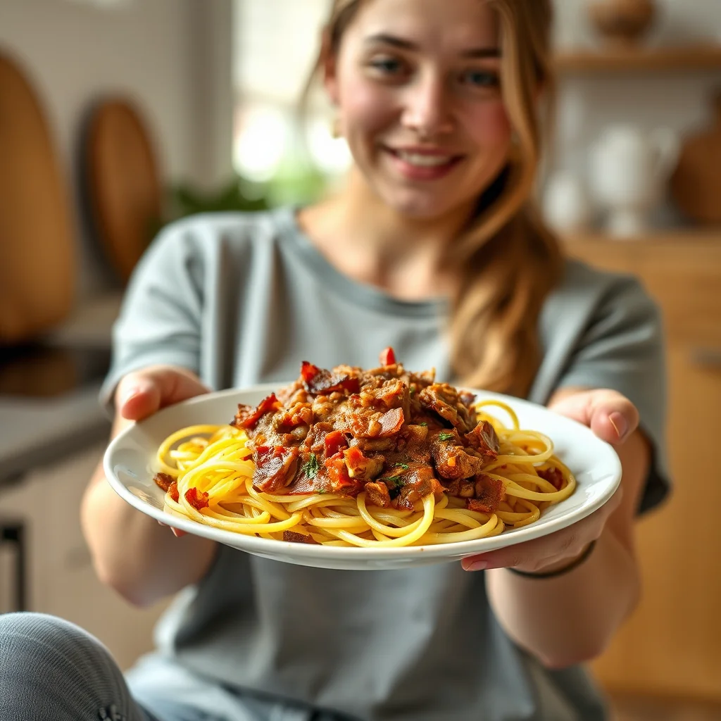 Keto Spaghetti Squash with Rich Meat Sauce – vegetarian recipe