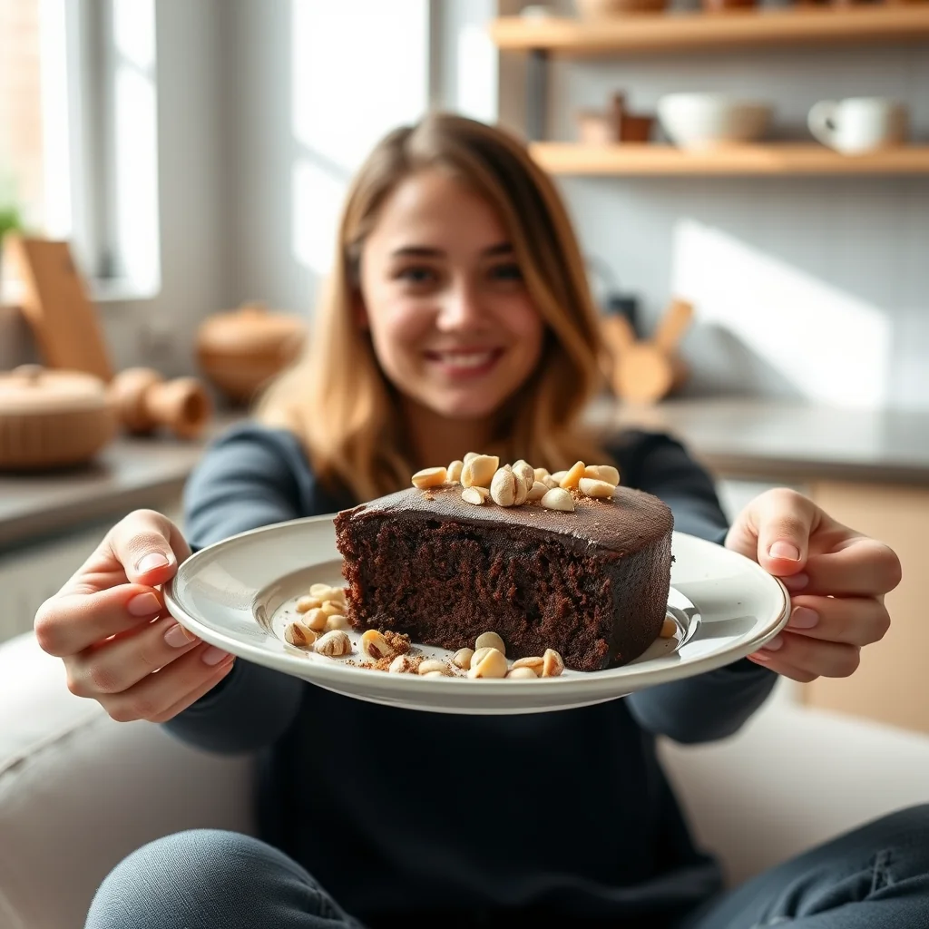 Keto Slow Cooker Chocolate Hazelnut Cake – vegetarian recipe