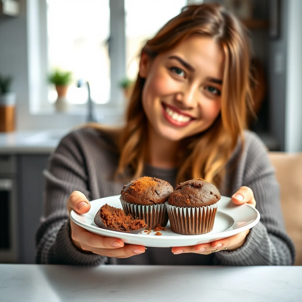 Keto Pumpkin Chocolate Muffins – vegetarian recipe