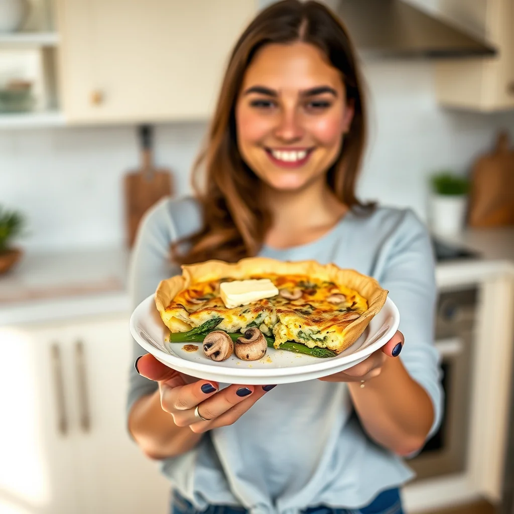 A Foolproof, Flourless Slow Cooker Quiche – vegetarian recipe